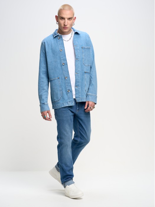 Pánska rifľová bunda jeans BILL 214